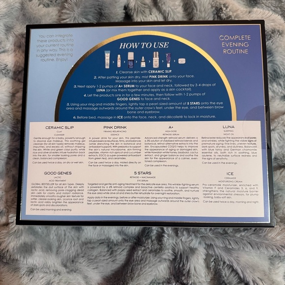 New Sunday Riley Go To Bed With Me Anti-Aging Night Routine - Picture 2 of 3